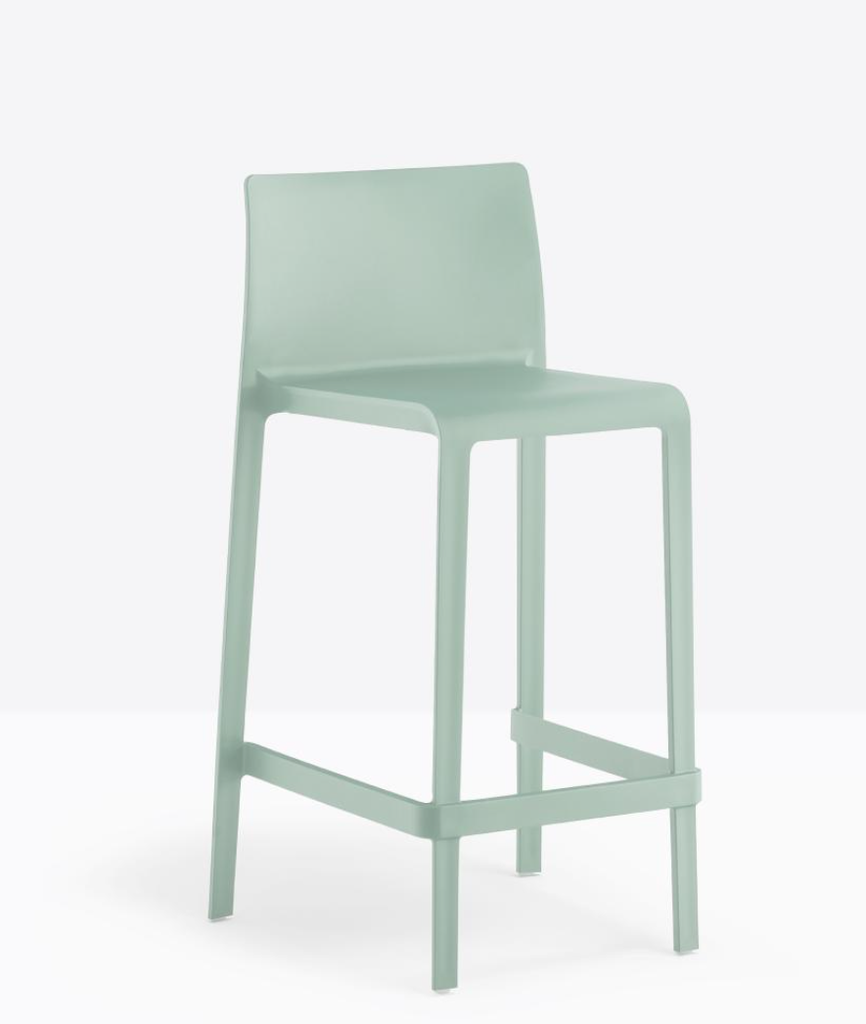 [677RM] Volt hoge stoel (gerecycleerd materiaal) - 66 cm 