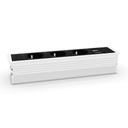 VersaFrame 3.0 white, 3 sockets type E + 1 USB 5v (A+C)+ power cable gst 500 mm