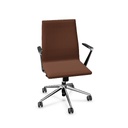 Manager, low back and, tilting mechanism lockable in working position